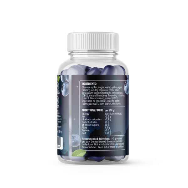 Gomitas para dormir con CBD y melatonina