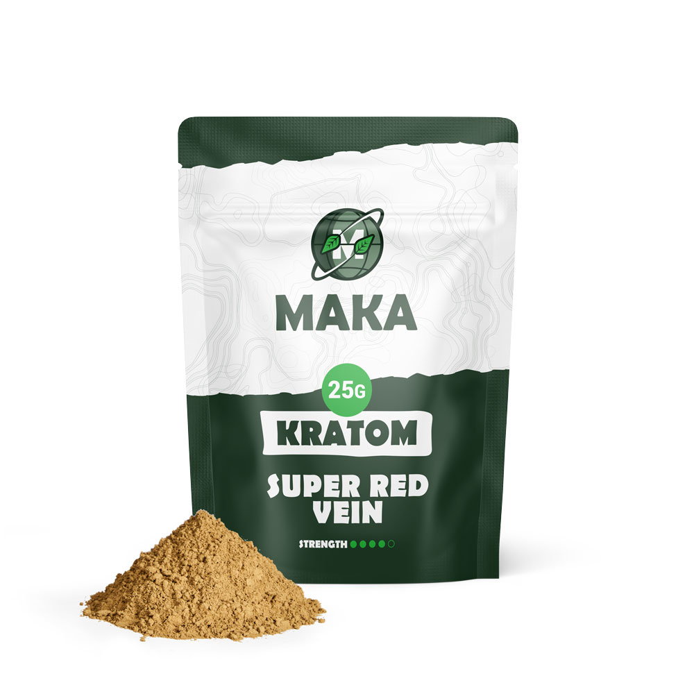 Maka Kratom Super Red Vein 25