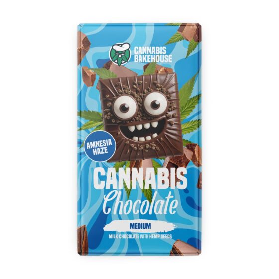 Cannabis Chocolate Bars - Amnesia Haze