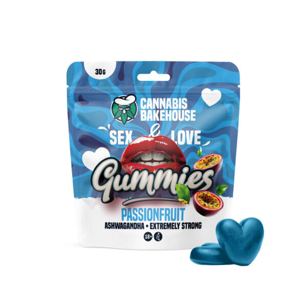 Sex Love Gummies Ashwagandha Hartjes Passionfruit