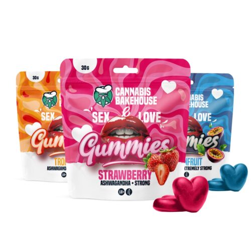 Sex/Love Gummies (Aswagandha)- Hartjes