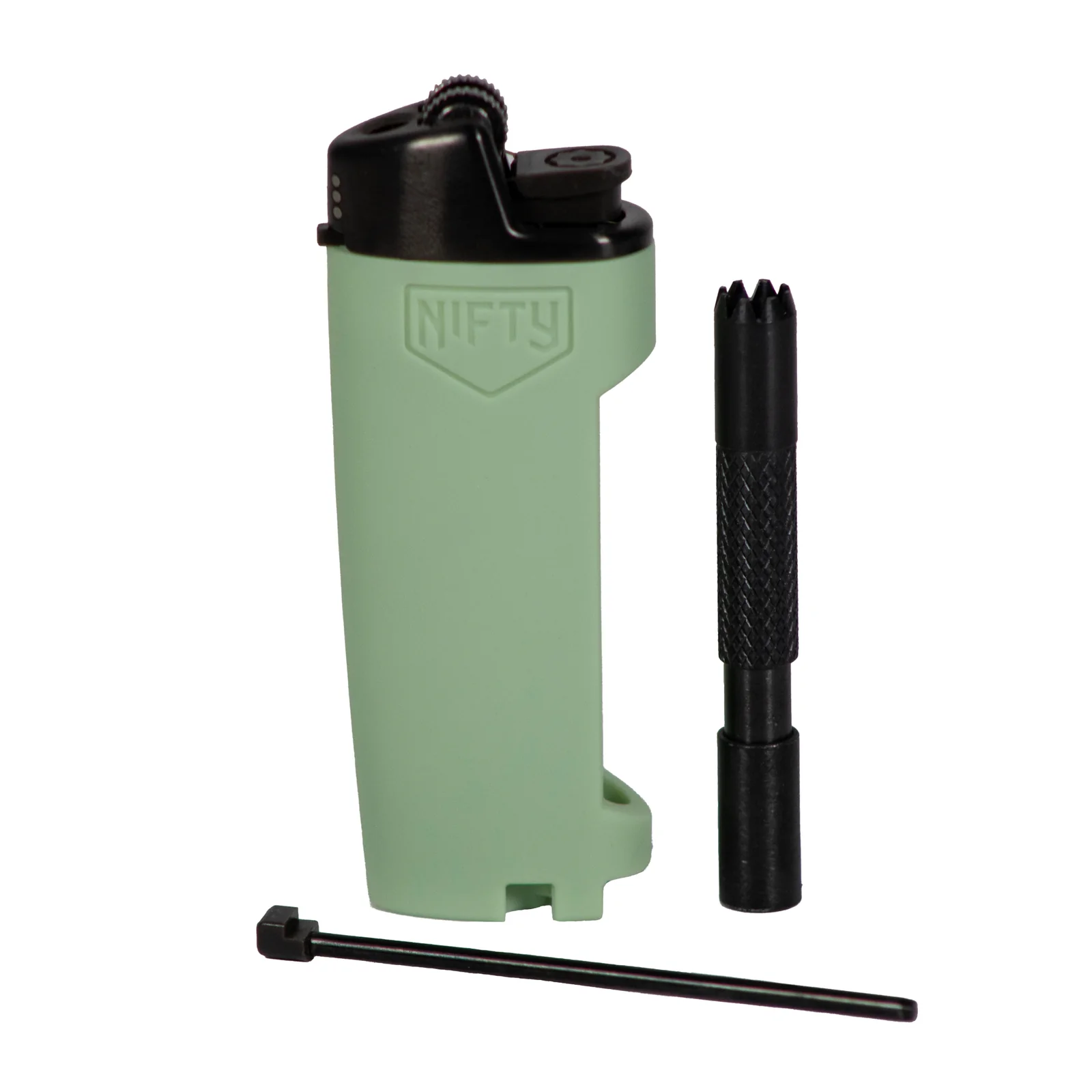 Encendedor elegante y verde