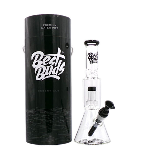 Best Buds glazen bong met dubbele kamer en matrix percolator 31.5 cm