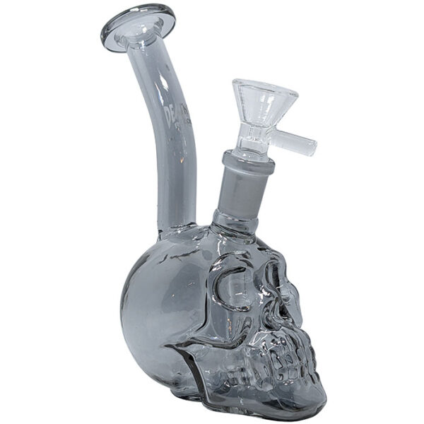 death row records metallic skull waterpijp grijs