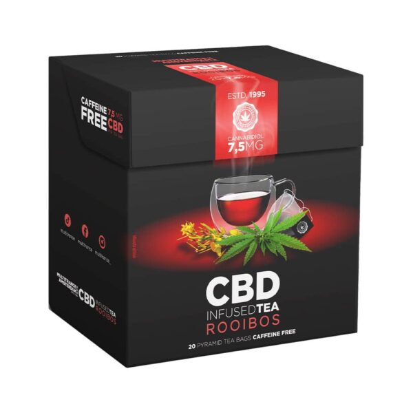 Tè rooibos al CBD da multitrance in confezione