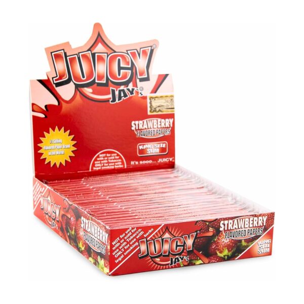 Juicy Jay Erdbeer-Drehpapiere Erdbeere