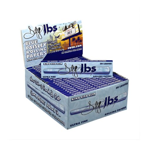 Snoop Dogg Rolling Papers King Size Blue Paisley