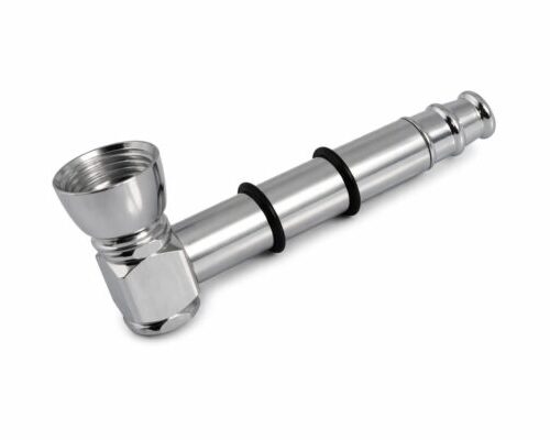 Aluminium Pipe (8cm) | Metalen rookpijp