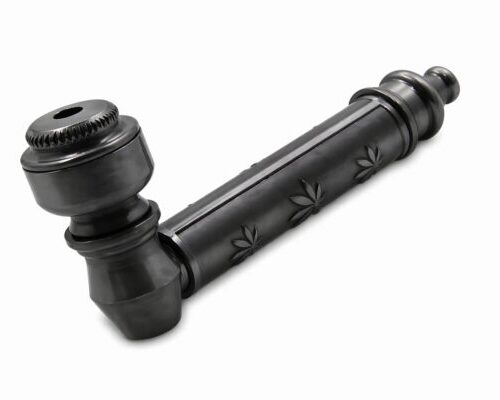 Hand Pipe Silver (7cm) | Metalen rookpijp
