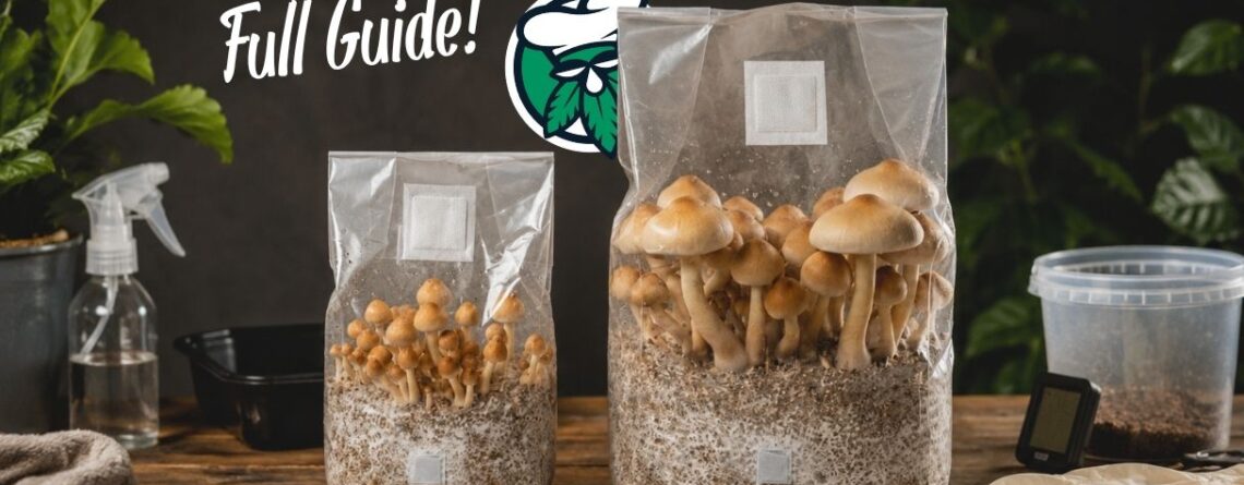What are psilocybine growkits grow bags full guide