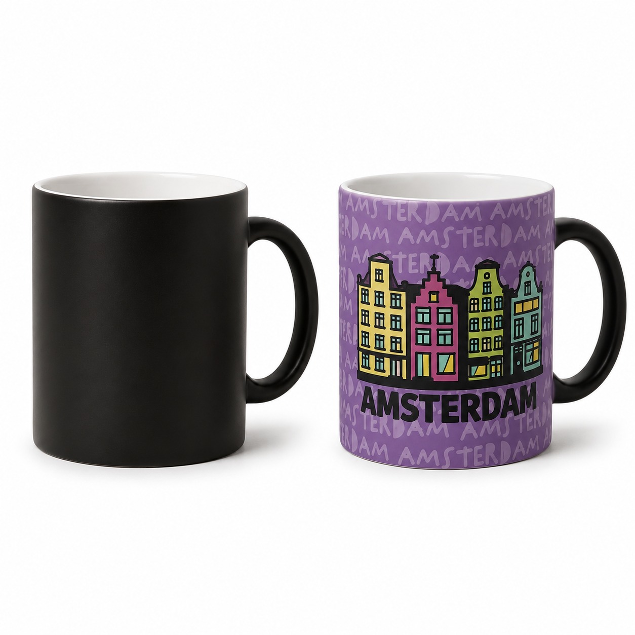 Amsterdam Grachtenpanden Mok