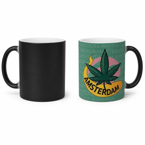 Mug à cannabis d'Amsterdam