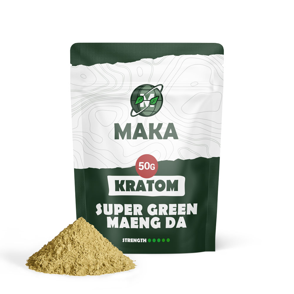 Maka Kratom Super Green Maeng 50