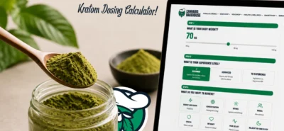 Kratom-Dosierung erklärt mit dem Kratom-Dosierungsrechner von Cannabis Bakehouse