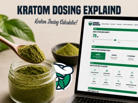 Kratom dosing explained with the Cannabis Bakehouse Kratom Dosing Calculator