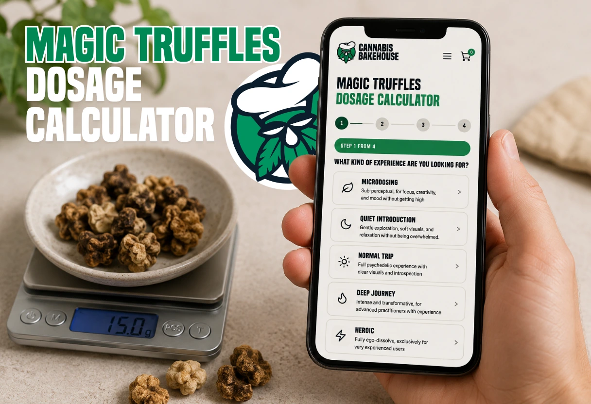 magic truffles dosering calculator