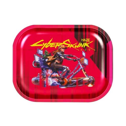 Haze Holland Rolling Tray Small | Pixel High CyberSkunk 420
