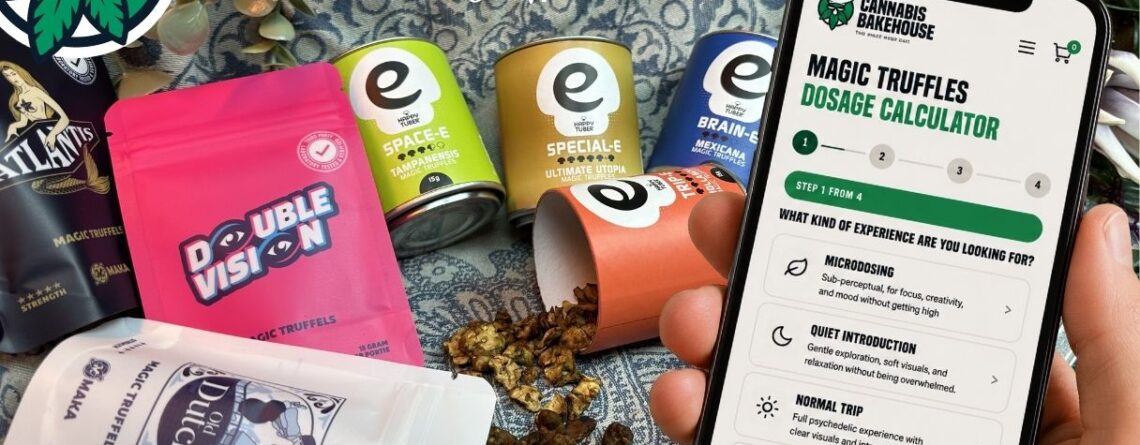 magic truffles dosage blog over hoe je de beste soort truffel en dosering bepaald bij cannabis bakehouse