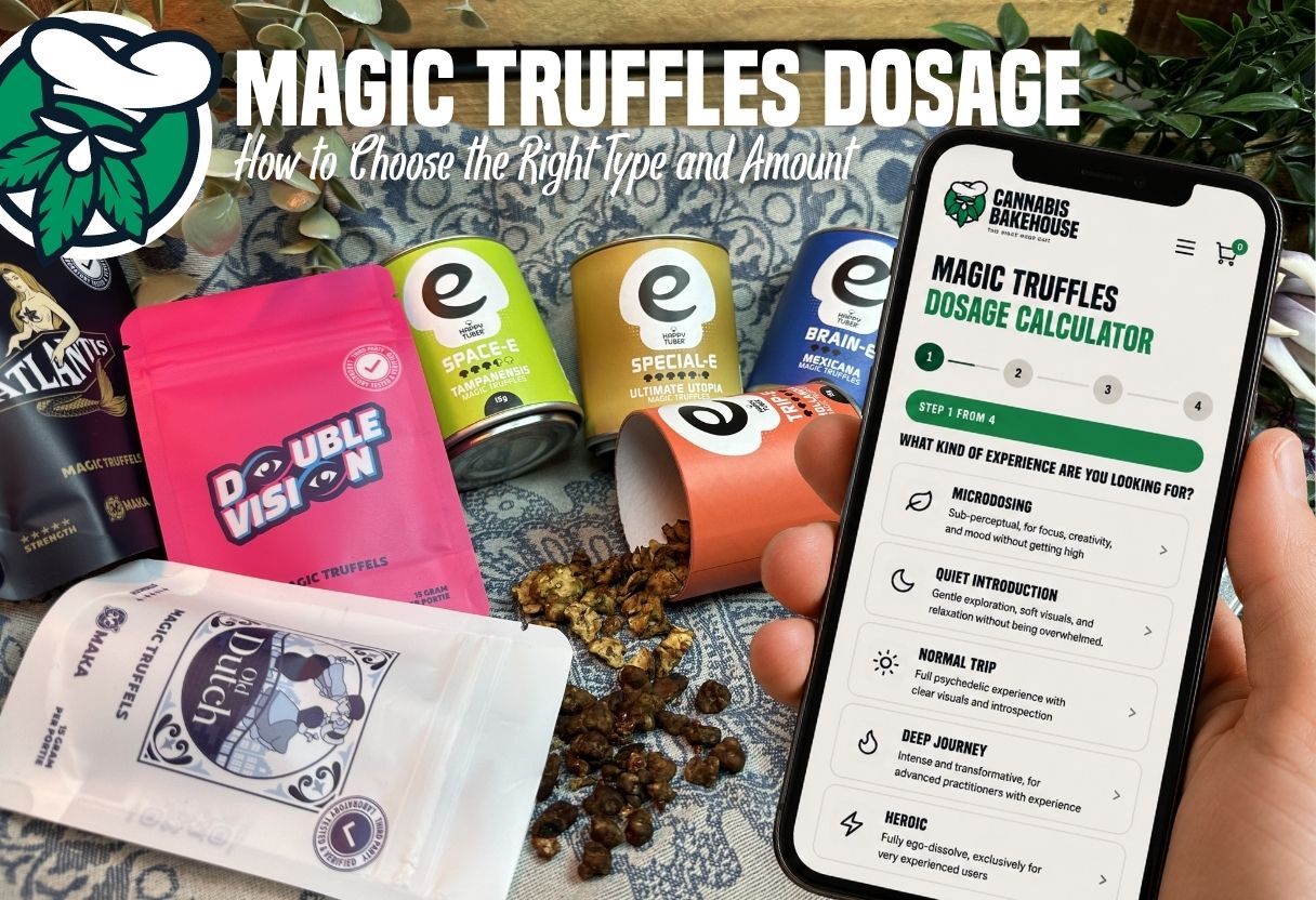 Magic Truffels Dosering Calculator Cannabis Bakehouse