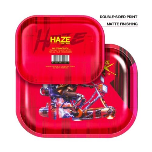 Haze Holland Rolling Tray Small | Pixel High CyberSkunk 420
