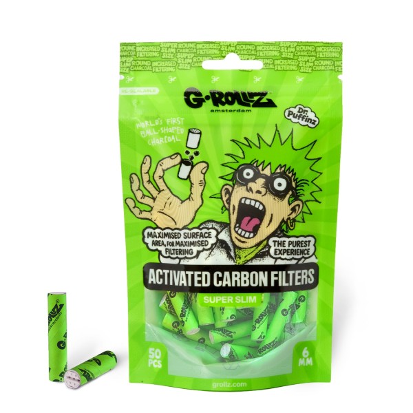 Embouts de filtre à charbon actif G-Rollz Embouts de filtre à charbon actif G-Rollz