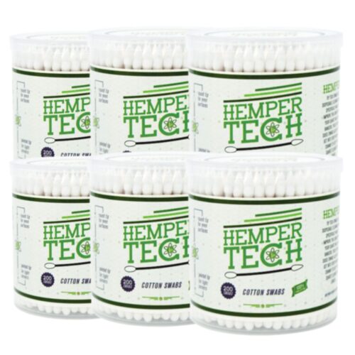 Hemper Tech Cotton Buds 200ct (6 pcs display)