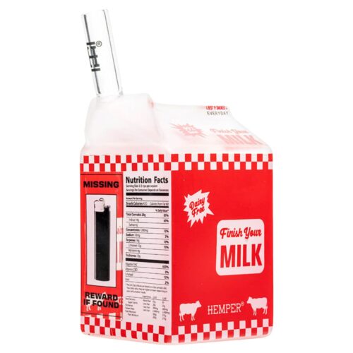 Hemper Weedies Milk Carton Bong
