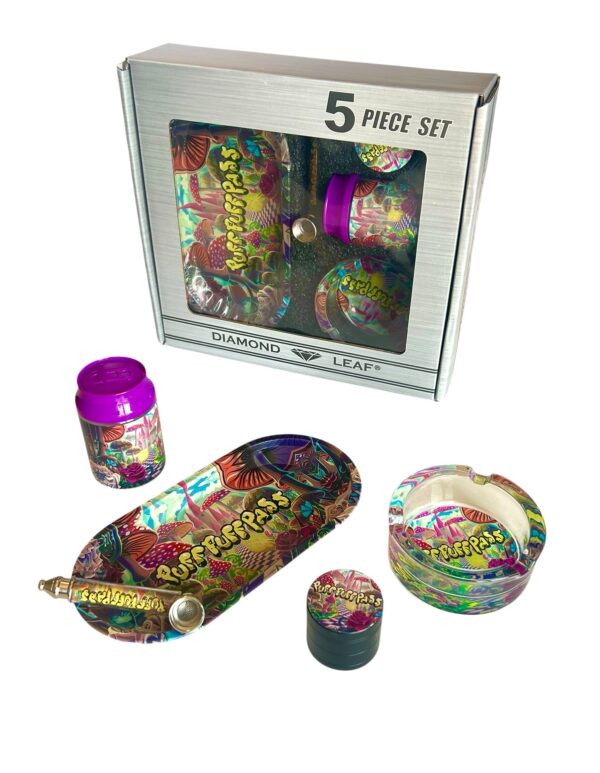 Diamond Leaf smoking set